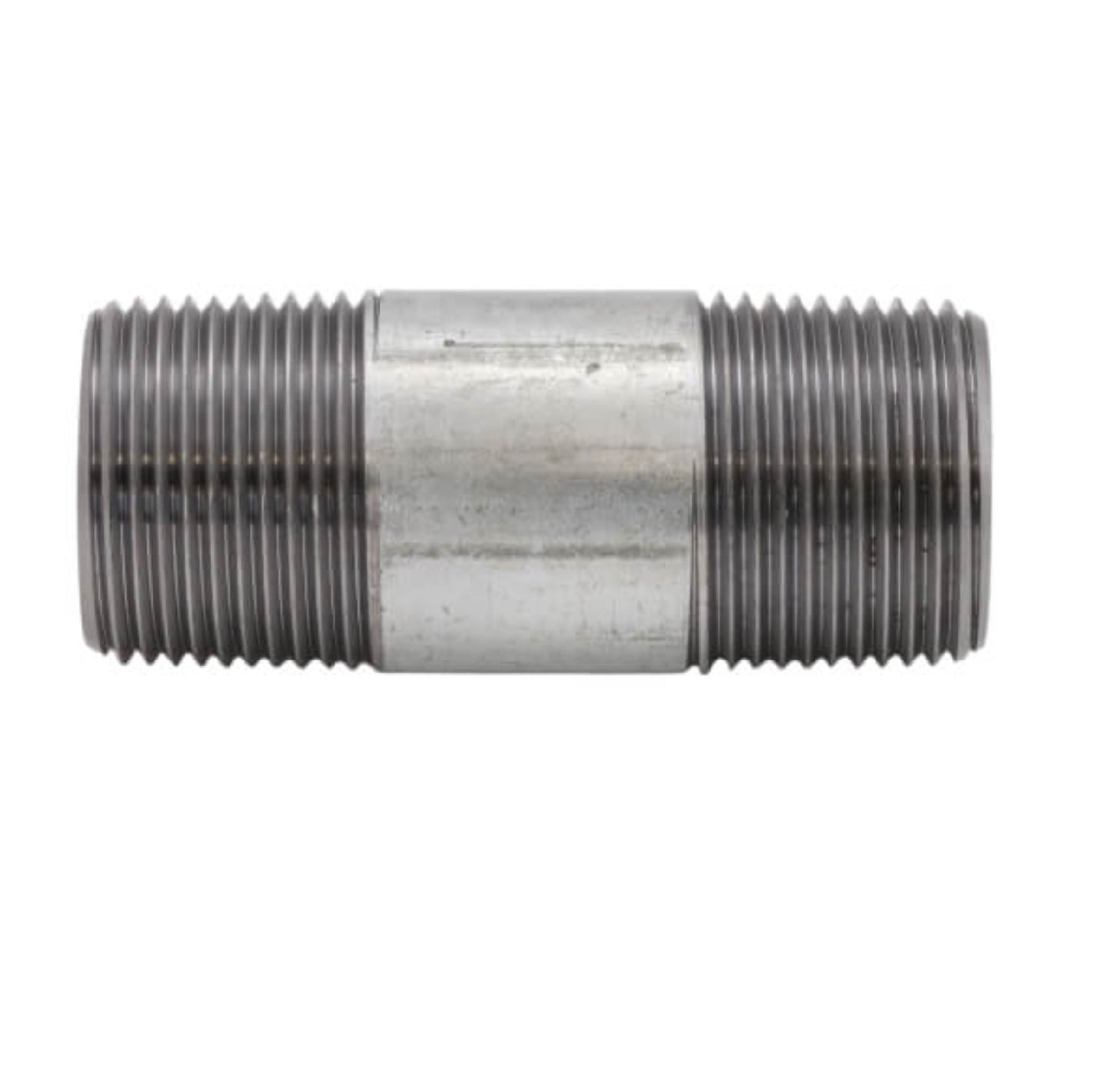GH4400MM-3 Fitting 1-Inch NPT Male-to-Male Pipe Nipple, 3-Inch Length Galvanized Steel