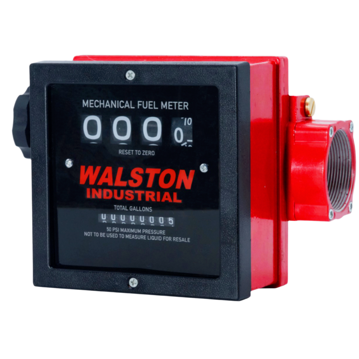 GH-5650 Mechanical Fuel Meter 1-½ Inch NPT Threads Fuel Counter for Diesel