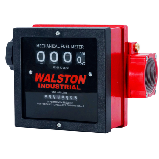 GH-5650 Mechanical Fuel Meter 1-½ Inch NPT Threads Fuel Counter for Diesel