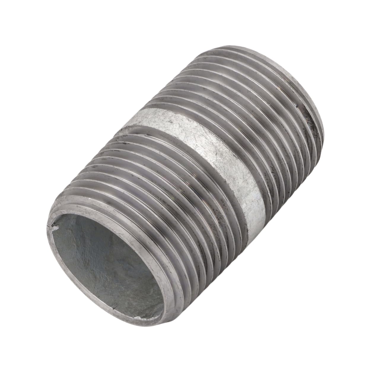 GH4400MM-2 Fitting 1-Inch NPT Male-to-Male Pipe Nipple, 2-Inch Length Galvanized Steel