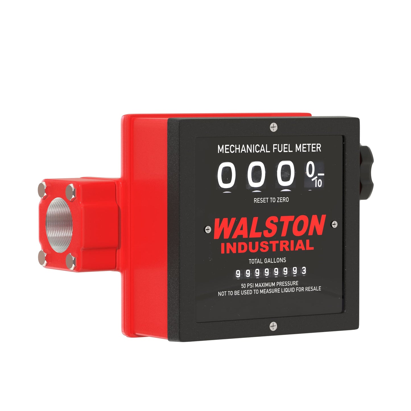 GH-5650 Mechanical Fuel Meter 1-½ Inch NPT Threads Fuel Counter for Diesel