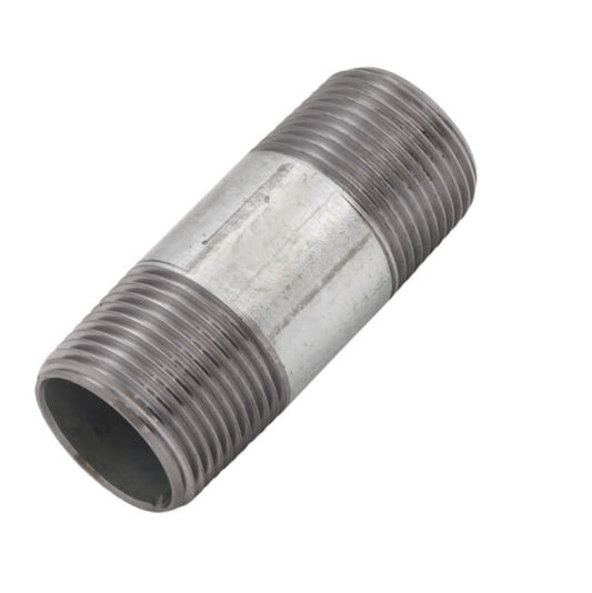 GH4400MM-3 Fitting 1-Inch NPT Male-to-Male Pipe Nipple, 3-Inch Length Galvanized Steel