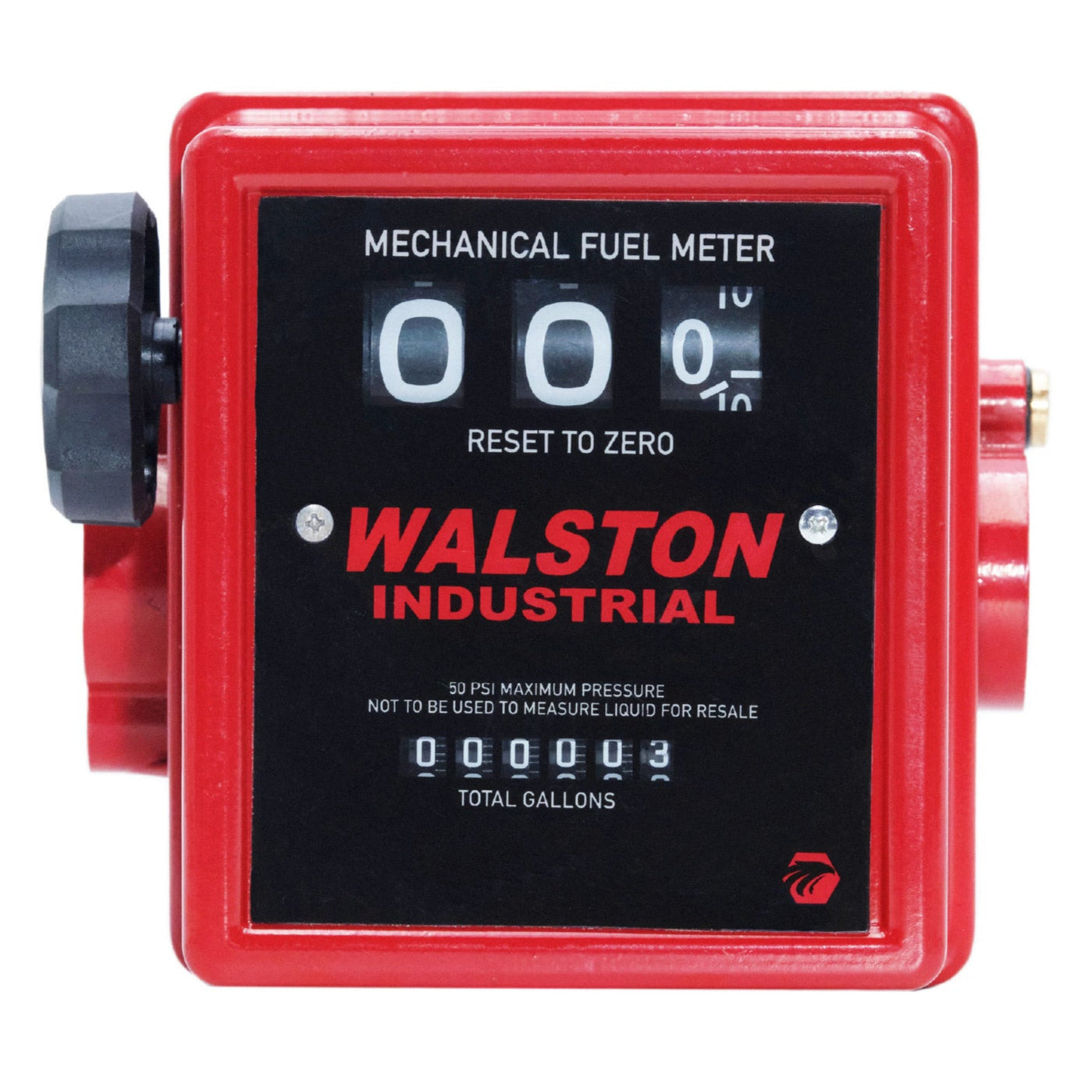 GH-5670 Mechanical Fuel Meter 3/4-Inch NPT Threads Fuel Counter for Diesel, Gasoline, Kerosine