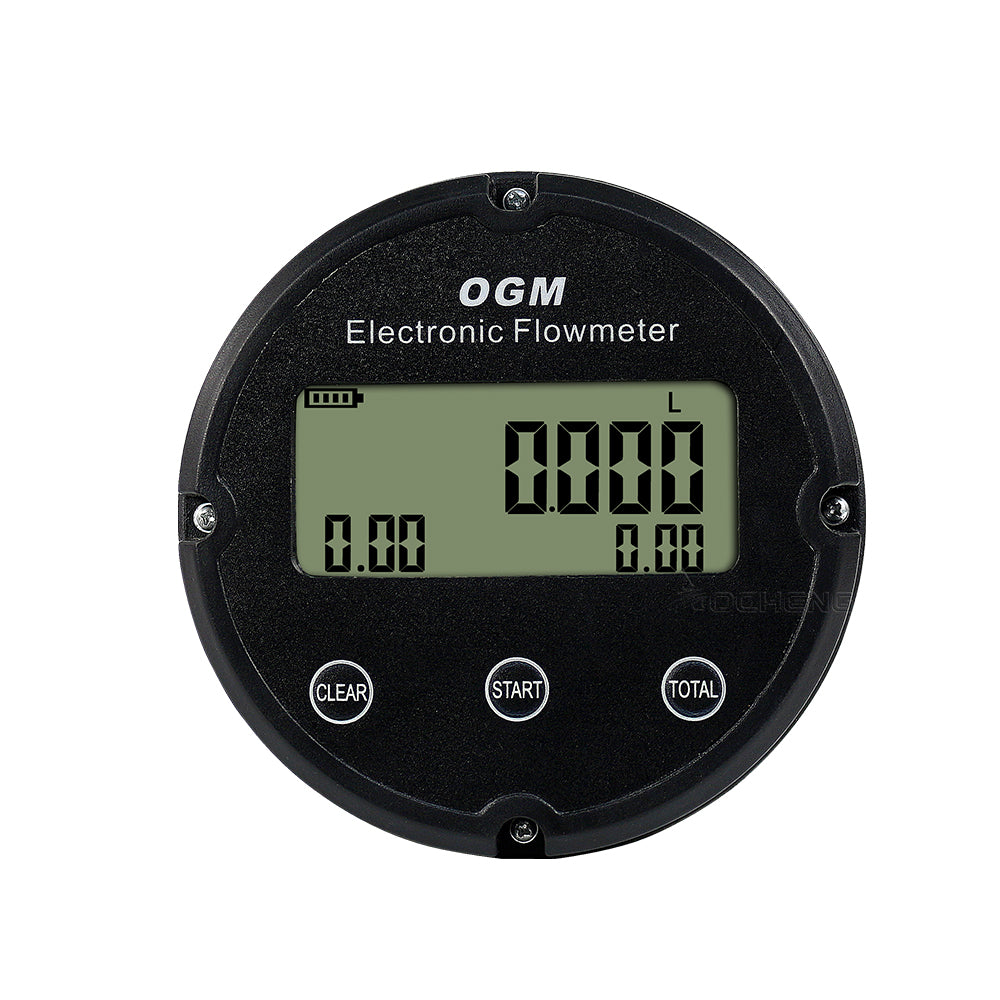 GH5602D Digital Fuel Meter, High Accuracy Oval Gear, 1-1/2” NPT, Diesel/Gas/Kerosene/Oil