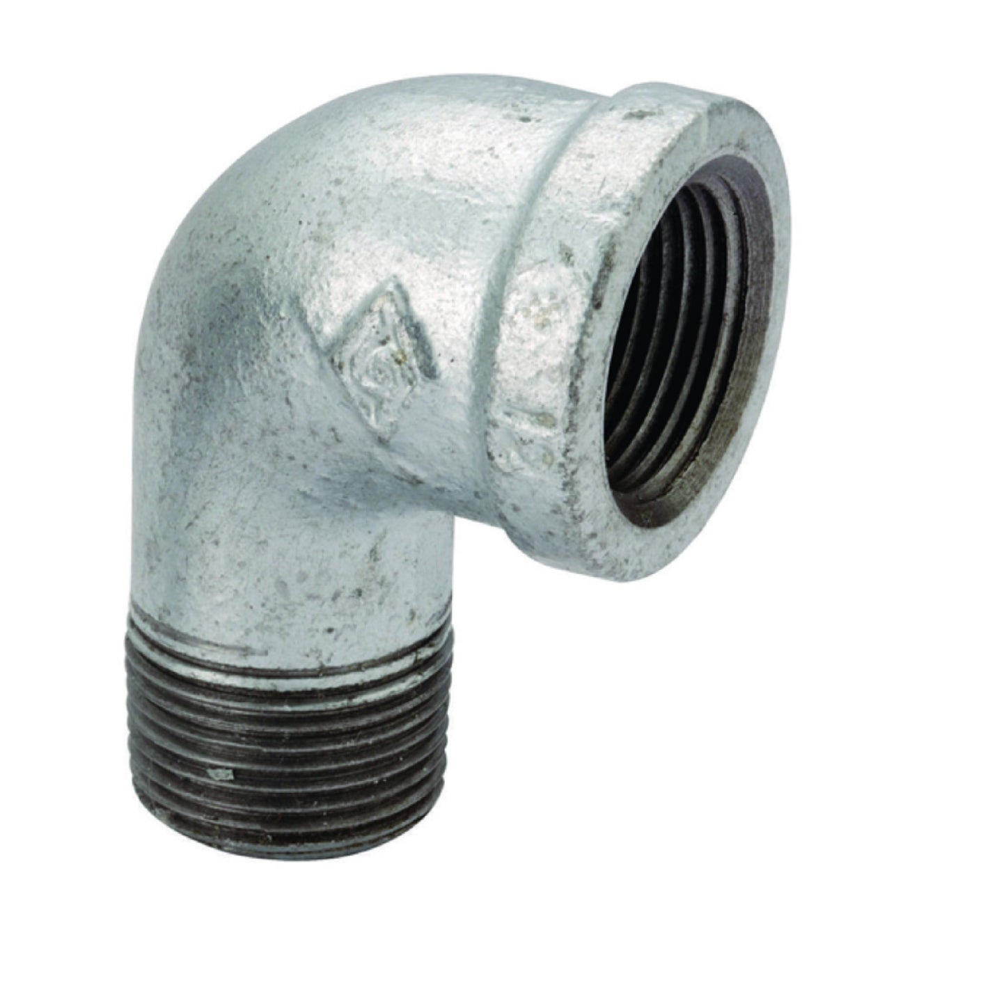 GH3490FM 3/4-Inch Street 90 Elbow, Galvanized Steel, NPT Male x Female 90-Degree Pipe Fitting